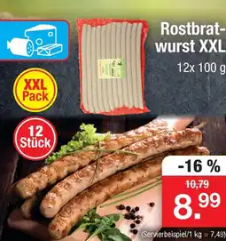 Zimmermann Rostbratwurst xxl Angebot