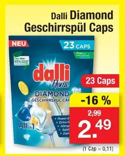 Zimmermann Dalli diamond geschirrspül caps Angebot