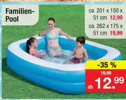 Zimmermann Familien-pool 201 x 150 x 51 cm Angebot