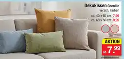 Zimmermann Dekokissen chenille Angebot
