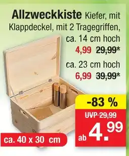 Zimmermann Allzweckkiste kiefer Angebot