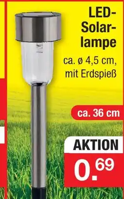 Zimmermann Led-solarlampe Angebot