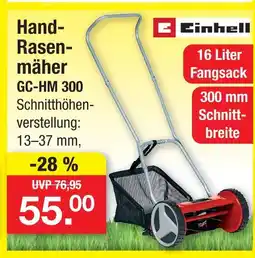 Zimmermann Einhell hand-rasenmäher gc-hm 300 Angebot