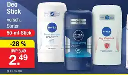 Zimmermann Nivea deo stick Angebot