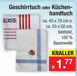 Zimmermann Geschirrtuch oder küchenhandtuch Angebot
