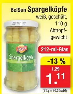 Zimmermann Belsun spargelköpfe Angebot