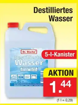 Zimmermann Dr. starke destilliertes wasser Angebot