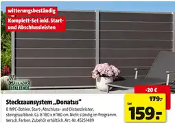 Hagebau Mr. gardener flexi fence steckzaunsystem donatus Angebot