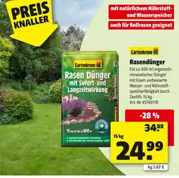 Hagebau Gartenkrone rasendünger Angebot