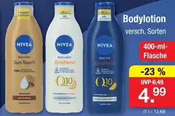 Zimmermann Nivea body lotion Angebot