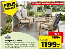 Hagebau Casaya lounge-set corsika Angebot