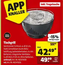 Hagebau Barbecue hero tischgrill Angebot
