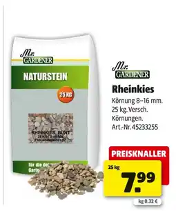 Hagebau Mr. gardener rheinkies Angebot