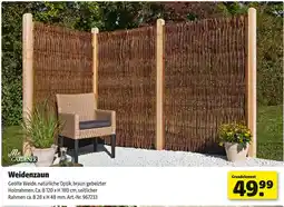 Hagebau Mr. gardener weidenzaun Angebot
