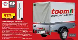toom Baumarkt Stema pkw-anhänger an 750-13 Angebot