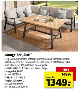 Hagebau Lounge-set elati Angebot