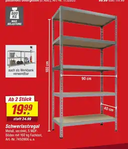 toom Baumarkt Schwerlastregal Angebot