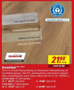 toom Baumarkt Toom greenvinyl Angebot