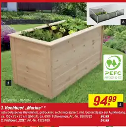 toom Baumarkt Hochbeet marina Angebot