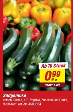 toom Baumarkt Südgemüse Angebot