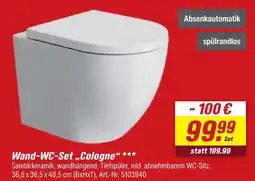 toom Baumarkt Wand-wc-set 'cologne' Angebot