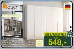 Möbel Inhofer rauch Drehtürenschrank Angebot