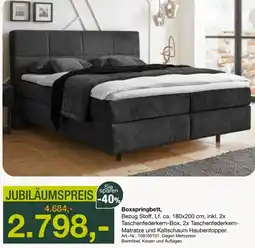 Möbel Inhofer MONDO Boxspringbett Angebot