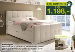 Möbel Inhofer Boxspringbett Angebot