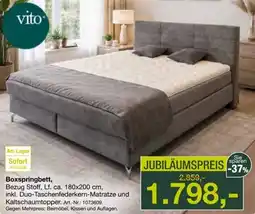 Möbel Inhofer Vito Boxspringbett Angebot