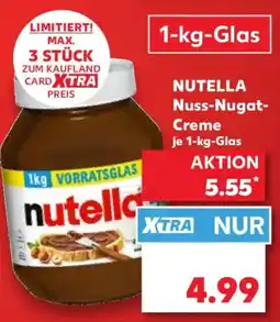 Kaufland NUTELLA Nuss-Nugat Creme Angebot