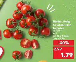 Kaufland Niederl./belg. Cocktailrispentomaten Angebot