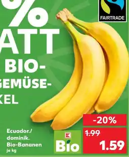 Kaufland Bio-Bananen Angebot
