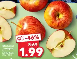 Kaufland Dtsch./ital. Tafeläpfel Angebot