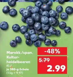 Kaufland Marokk./span. Kulturheidelbeeren Angebot