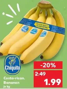 Kaufland Costa-rican. Bananen Angebot