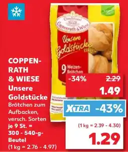 Kaufland COPPENRATH & WIESE Unsere Goldstücke Angebot