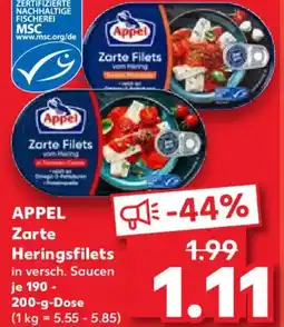 Kaufland Appel Zarte Heringsfilets Angebot