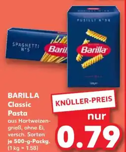 Kaufland BARILLA Classic Pasta Angebot