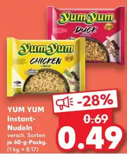 Kaufland Yum Yum Instant Nudeln Angebot