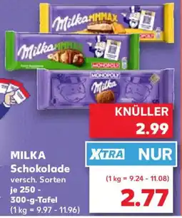 Kaufland MILKA Schokolade Angebot