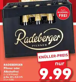 Kaufland RADEBERGER Pilsner oder Alkoholfrei Angebot
