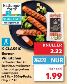 Kaufland K-CLASSIC Berner Würstchen Angebot