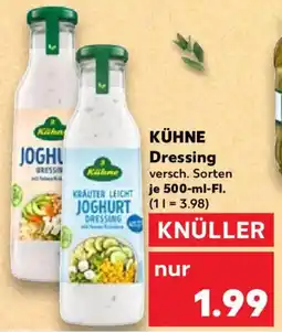 Kaufland KÜHNE Dressing Angebot