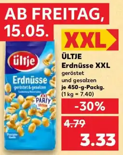 Kaufland ÜLTJE Erdnüsse XXL Angebot