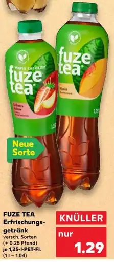 Kaufland FUZE TEA Erfrischungsgetränk Angebot