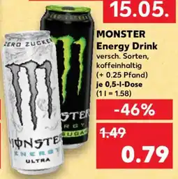 Kaufland MONSTER Energy Drink Angebot
