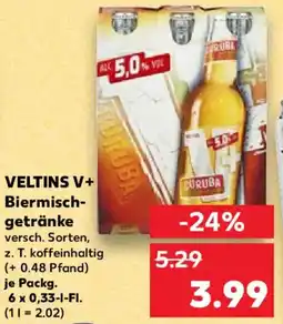 Kaufland VELTINS V+ Biermischgetränke Angebot