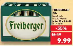 Kaufland FREIBERGER Pils Angebot