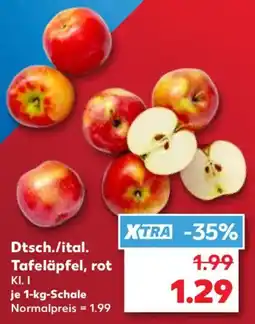 Kaufland Dtsch./ital. Tafeläpfel, rot Angebot