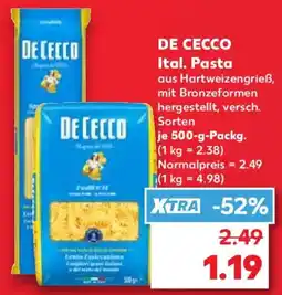 Kaufland DE CECCO Ital. Pasta Angebot